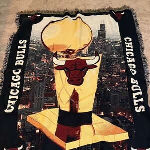 Chicago Bulls Woven Blanket